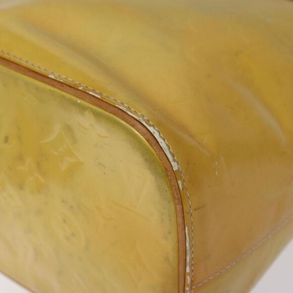 LOUIS VUITTON Monogram Vernis Houston Hand Bag Gris M91053 - Picture 9 of 16